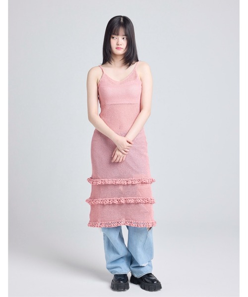 Little sunny bite(リトルサニーバイト)の「【8】【it】【little sunny bite】knit long dress(ワンピース・レディース・ブルー/グリーン/ピンク・FREE)」の18枚目の写真