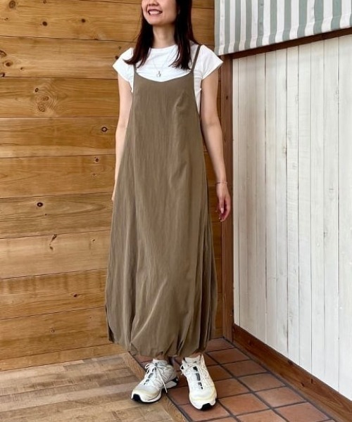 【セットアイテム】Tシャツ × バルーンワンピース セット（S～M）