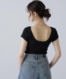 FREE'S MART | ［ＭＦＭ］バックラウンド半袖カットソー(Tシャツ/カットソー)