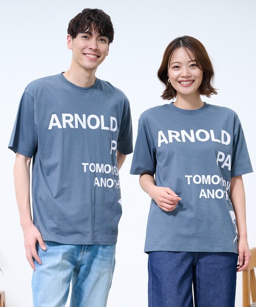 Arnold Palmer(アーノルドパーマー)の「シェア AP ビッグロゴ Tシャツ(Tシャツ/カットソー・レディース・ホワイト/ブラック/ダークブルー・XS/L/LL/M/S)」の3枚目の写真
