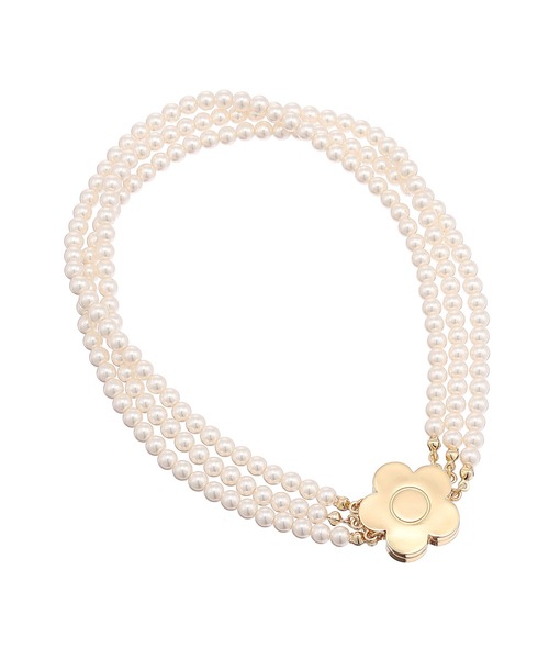 2-5日着 MARY QUANT デイジーマグネットパール ネックレス デイジーマグネットパール ネックレス(ネックレス)|MARY