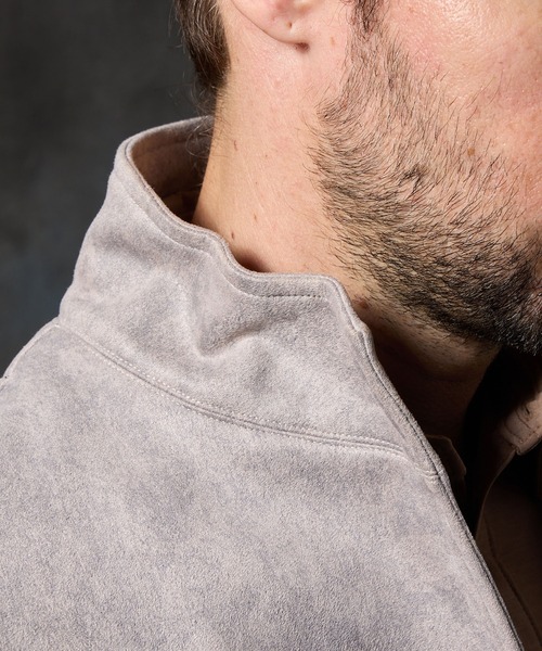 HIDEAWAYS NICOLE（ハイダウェイニコル）の「ポンチスウェードムラスモーク柄カバーオール（その他アウター・メンズ・オレンジ/シルバーグレー/グレイッシュベージュ/ブラック・X-LARGE/LARGE/MEDIUM）」の19枚目の写真