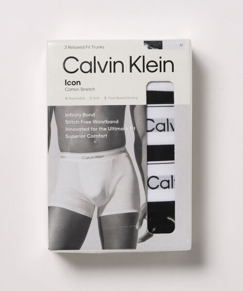 Calvin Klein(カルバン・クライン)の「【Calvin Klein】3パックセットボクサーパンツ NB4286(ボクサーパンツ・メンズ・ブラック・S/M/L)」の2枚目の写真