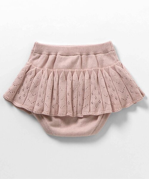 apres les cours（アプレレクール）の「スカート付きニットブルマ（その他ベビーウェア・キッズ・アイボリー/ピンク・80）」の16枚目の写真