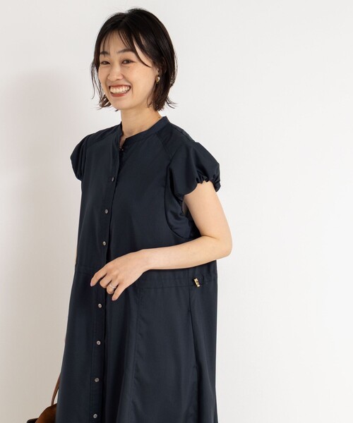 【美品】半袖ドロストシャツワンピース セール】ドロストシャツワンピース（ワンピース）｜NOLLEY'S
