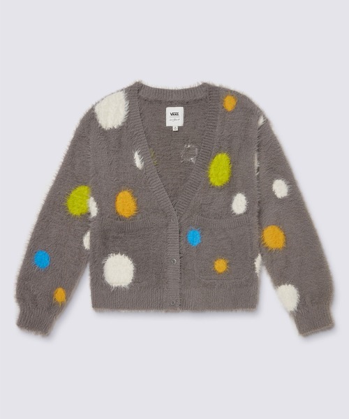 VANS(バンズ)の「ZHANG QUAN ウィメンズ カーディガン(ブルゾン・レディース・モカ・LARGE/MEDIUM/SMALL/X-SMALL/X-LARGE)」の1枚目の写真