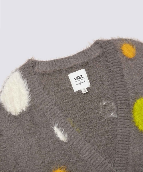 VANS(バンズ)の「ZHANG QUAN ウィメンズ カーディガン(ブルゾン・レディース・モカ・LARGE/MEDIUM/SMALL/X-SMALL/X-LARGE)」の4枚目の写真