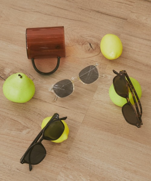 MERLOT（メルロー）の「ライトフレームクラウンパントサングラス（サングラス・レディース・クリア/ブラック/ブラウン・FREE）」の12枚目の写真