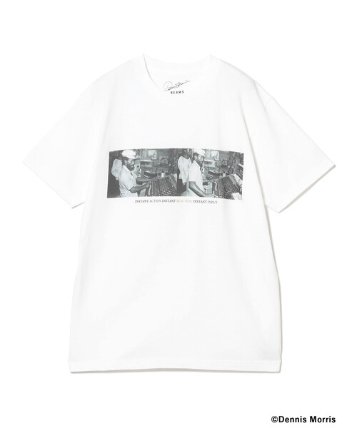 BEAMS（ビームス）の「【別注】Dennis Morris / Lee Perry T-shirt①（Tシャツ/カットソー・メンズ・ホワイト・MEDIUM/LARGE/X-LARGE/XX-LARGE）」の8枚目の写真