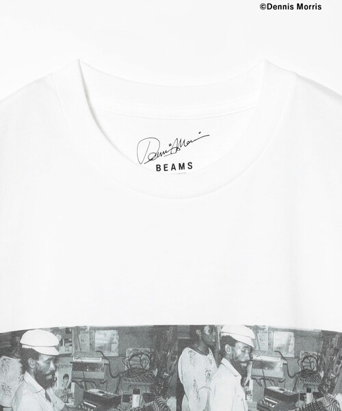 BEAMS（ビームス）の「【別注】Dennis Morris / Lee Perry T-shirt①（Tシャツ/カットソー・メンズ・ホワイト・MEDIUM/LARGE/X-LARGE/XX-LARGE）」の9枚目の写真
