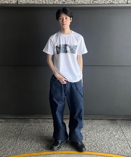 BEAMS（ビームス）の「【別注】Dennis Morris / Lee Perry T-shirt①（Tシャツ/カットソー・メンズ・ホワイト・MEDIUM/LARGE/X-LARGE/XX-LARGE）」の2枚目の写真