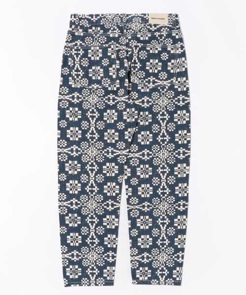 BOBO CHOSES(ボボショーズ)の「Kaleidoscope pattern high waist jeans(デニムパンツ・レディース・ダークブルー・M/L/XL/XS/S)」の6枚目の写真