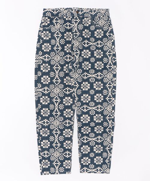 BOBO CHOSES(ボボショーズ)の「Kaleidoscope pattern high waist jeans(デニムパンツ・レディース・ダークブルー・M/L/XL/XS/S)」の10枚目の写真