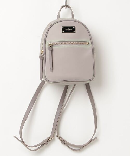 美品　kate spade ベージュ リュック kate spade NEW YORK ケイトスペード バッグ レディース