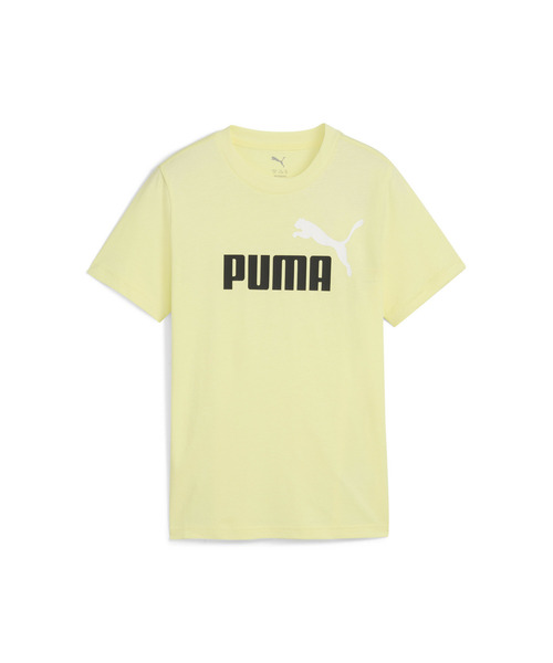 PUMA（プーマ）の「PUMA プーマ ボーイズ ESS 2 カラー NO.1 ロゴ 半袖 Tシャツ 120-160cm（Tシャツ/カットソー・キッズ・イエロー/ブラック/ヘザーグレー・120/130/140/150/160）」の3枚目の写真
