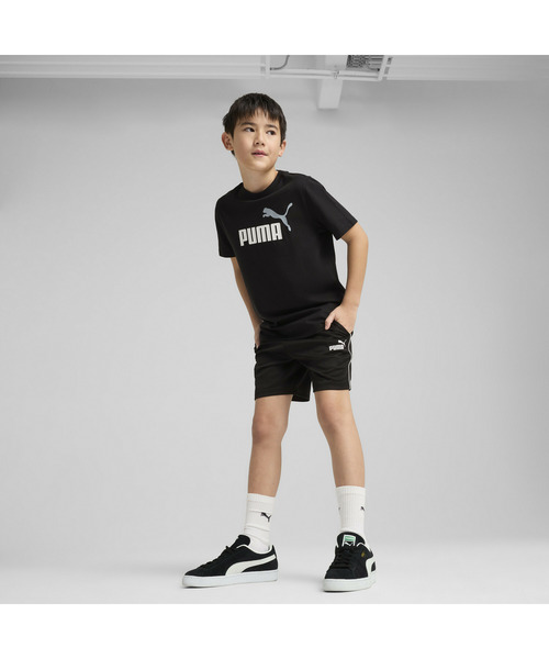 PUMA（プーマ）の「PUMA プーマ ボーイズ ESS 2 カラー NO.1 ロゴ 半袖 Tシャツ 120-160cm（Tシャツ/カットソー・キッズ・イエロー/ブラック/ヘザーグレー・120/130/140/150/160）」の11枚目の写真
