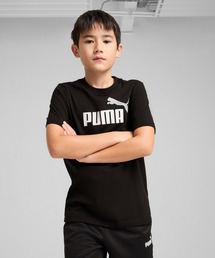 PUMA プーマ ボーイズ ESS 2 カラー NO.1 ロゴ 半袖 Tシャツ 120-160cm