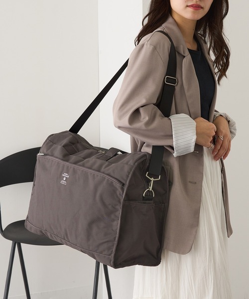 anello(アネロ)の「【anello】GTM0178Z キャビン 2WAYボストンL(ボストンバッグ・レディース・ライトグレー/ネイビー/ダークグレー/ブラック・FREE)」の12枚目の写真