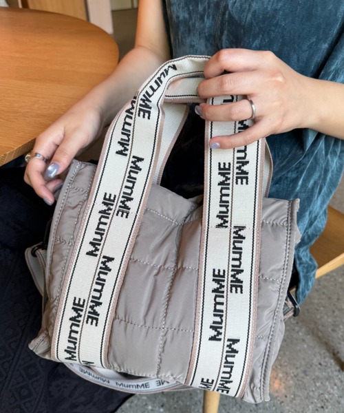 CIAOPANIC TYPY(チャオパニックティピー)の「【MumME】キルティングショルダーBAG(ショルダーバッグ・レディース・オレンジ/ホワイト/ブラック/グレー・ONE SIZE)」の8枚目の写真