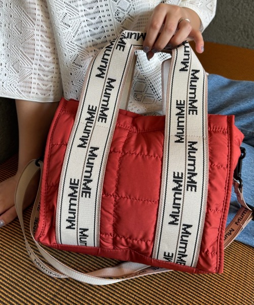 CIAOPANIC TYPY(チャオパニックティピー)の「【MumME】キルティングショルダーBAG(ショルダーバッグ・レディース・オレンジ/ホワイト/ブラック/グレー・ONE SIZE)」の9枚目の写真