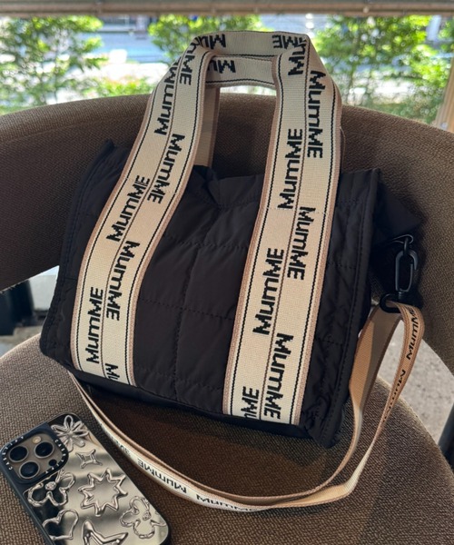 CIAOPANIC TYPY(チャオパニックティピー)の「【MumME】キルティングショルダーBAG(ショルダーバッグ・レディース・オレンジ/ホワイト/ブラック/グレー・ONE SIZE)」の7枚目の写真