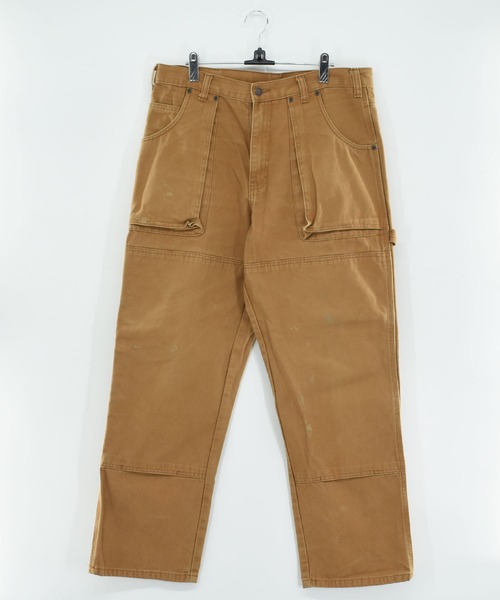 70s USA製 Dickies ダック地 ダブルニー ペインター パンツ Dickies（ディッキーズ）の「【USED】GENUINE Dickies ダブルニー