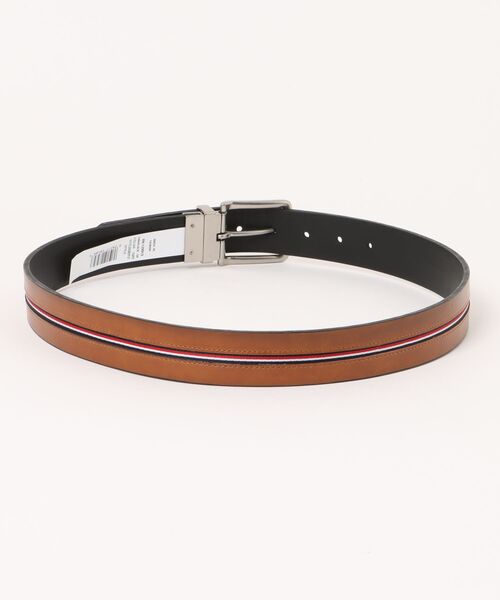 TOMMY HILFIGER（トミーヒルフィガー）の「TOMMY HILFIGER リバーシブルレザーベルト（ベルト・メンズ・ブラウン系その他・32/36/34/38）」の2枚目の写真