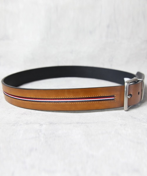 TOMMY HILFIGER（トミーヒルフィガー）の「TOMMY HILFIGER リバーシブルレザーベルト（ベルト・メンズ・ブラウン系その他・32/36/34/38）」の8枚目の写真