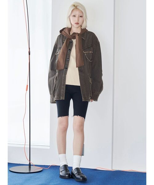 VEQUM(VEQUM)の「【VEQUM】CURVE ROUND LOAFER(ローファー・レディース・ブラック・35/36/37)」の22枚目の写真