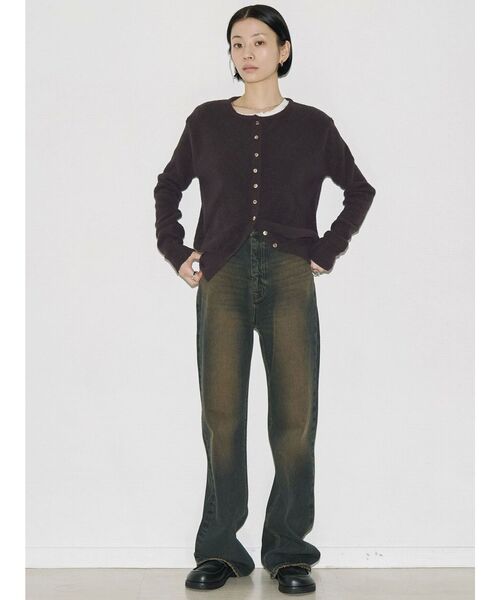 VEQUM(VEQUM)の「【VEQUM】CURVE ROUND LOAFER(ローファー・レディース・ブラック・35/36/37)」の2枚目の写真