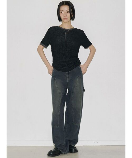 VEQUM(VEQUM)の「【VEQUM】CURVE ROUND LOAFER(ローファー・レディース・ブラック・35/36/37)」の4枚目の写真