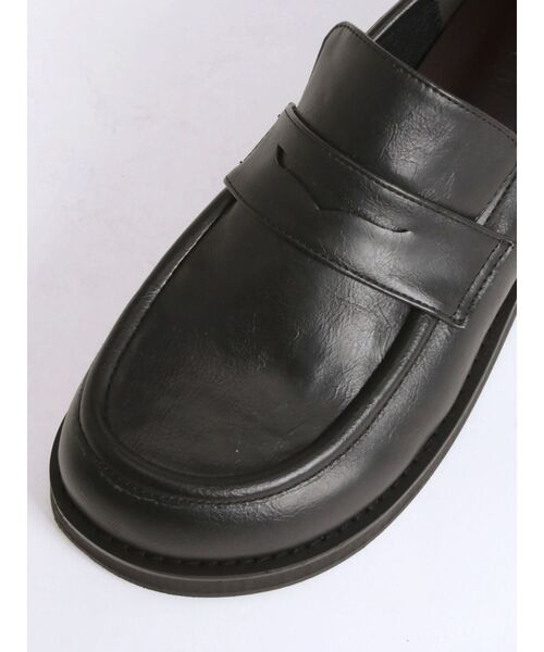 VEQUM(VEQUM)の「【VEQUM】CURVE ROUND LOAFER(ローファー・レディース・ブラック・35/36/37)」の11枚目の写真