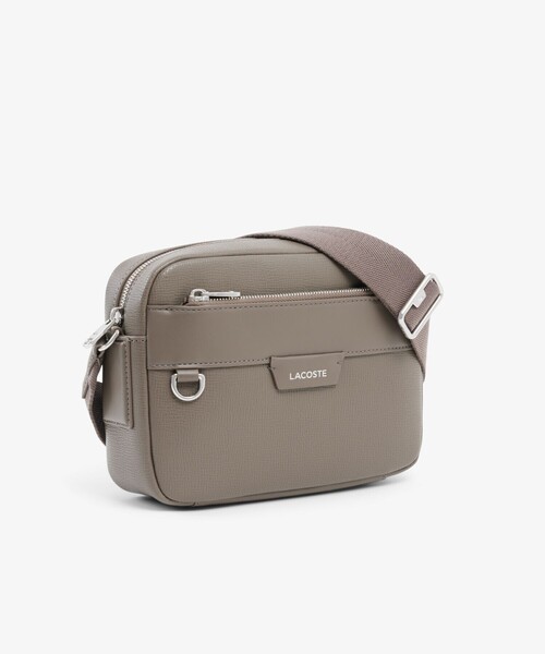 オシアン レザーレポーターバッグ（ショルダーバッグ）｜LACOSTE
