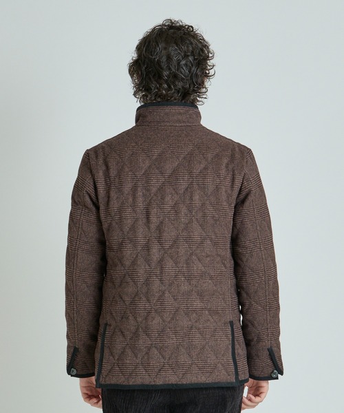 MEN'S BIGI（メンズビギ）の「クラシックツイードスタンドカラーブルゾン（ブルゾン・メンズ・ブラウン系その他/グレー系その他/ネイビー・04/03/02/01）」の19枚目の写真