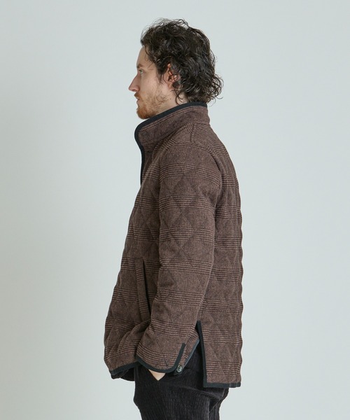 MEN'S BIGI（メンズビギ）の「クラシックツイードスタンドカラーブルゾン（ブルゾン・メンズ・ブラウン系その他/グレー系その他/ネイビー・04/03/02/01）」の20枚目の写真