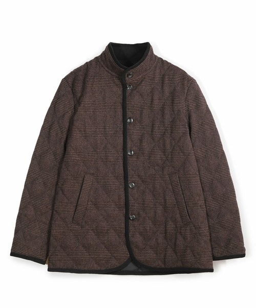 MEN'S BIGI(メンズビギ)の「クラシックツイードスタンドカラーブルゾン(ブルゾン・メンズ・ブラウン系その他/グレー系その他/ネイビー・04/03/02/01)」の22枚目の写真