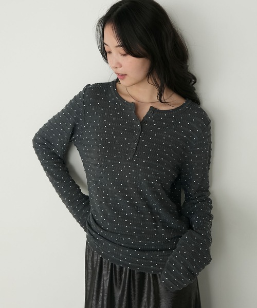 トップス N_N ダイヤパターンニットトップス – BUNNY APARTMENT