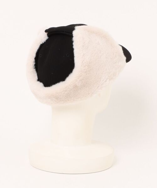 THRASHER（スラッシャー）の「THRASHER/スラッシャー キャップ ボア付きフライトキャップ 25TH-C55（キャップ・メンズ・オートミール/ブラック/ベージュ・FREE）」の4枚目の写真