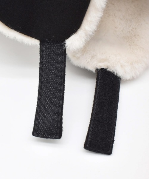 THRASHER（スラッシャー）の「THRASHER/スラッシャー キャップ ボア付きフライトキャップ 25TH-C55（キャップ・メンズ・オートミール/ブラック/ベージュ・FREE）」の8枚目の写真