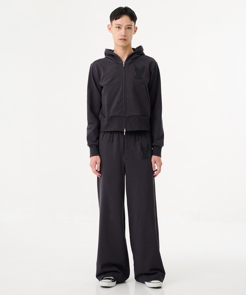 mazume フルジップパーカー 黒 MB ZIP-UP HOODIE | MASU(エムエーエスユー) / トップス