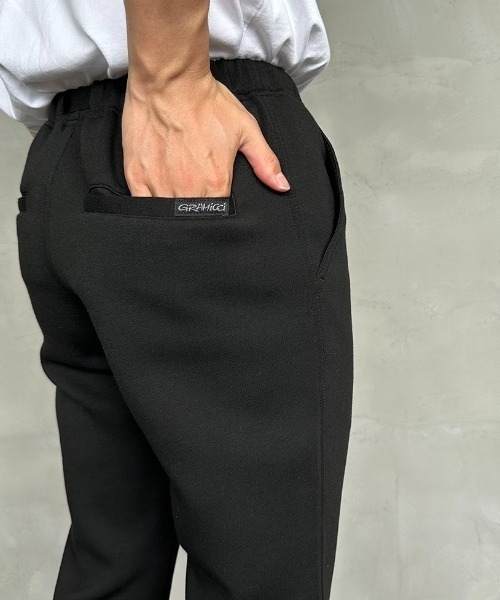 Gramicci（グラミチ）の「[GRAMICCI/グラミチ] 別注 テックニット スリムパンツ（その他パンツ・メンズ・グレー/ブラック/チャコールグレー・L/M/S）」の13枚目の写真