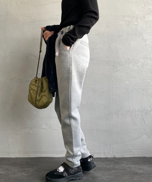 Gramicci（グラミチ）の「[GRAMICCI/グラミチ] 別注 テックニット スリムパンツ（その他パンツ・メンズ・グレー/ブラック/チャコールグレー・L/M/S）」の14枚目の写真