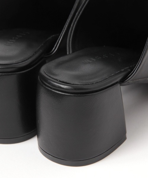 LEPSIM（レプシィム）の「オブリークミュールサボ　578086（その他シューズ・レディース・ブラック/ブラウン・MEDIUM/LARGE）」の8枚目の写真