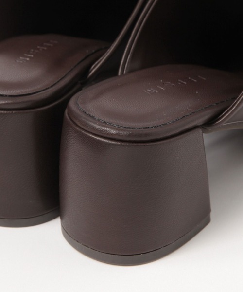 LEPSIM（レプシィム）の「オブリークミュールサボ　578086（その他シューズ・レディース・ブラック/ブラウン・MEDIUM/LARGE）」の11枚目の写真