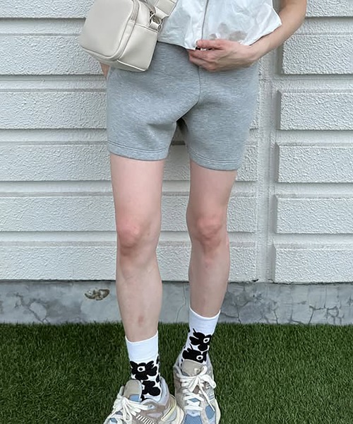 VENCEEXCHANGE（ヴァンスエクスチェンジ）の「【VENCE by ぷーさん】ダンボール ショートパンツ（その他パンツ・レディース・ブラック/杢グレー・S/M）」の17枚目の写真