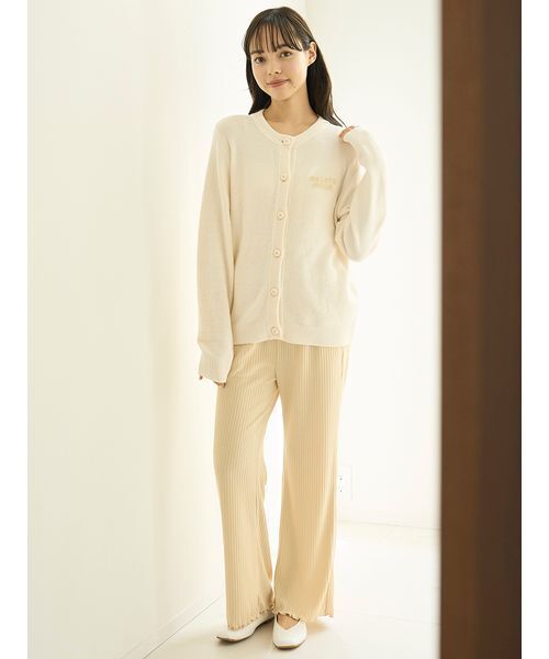 セール】リブロングパンツ（ルームウェア/パジャマ）｜gelato pique