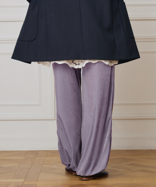 セール】IENA LA BOUCLE トリアセベロアイージーパンツ（その他パンツ