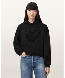 ALL SAINTS オールセインツ ジップアップパーカー ブラック ALL SAINTS オールセインツ ジップアップパーカー ブラック
