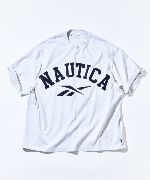 【値下げ中】NAUTICA トゥーヘヴィー アーチロゴショートスリーブTシャツ 緑 値下げ中】NAUTICA トゥーヘヴィー アーチロゴショートスリーブTシャツ