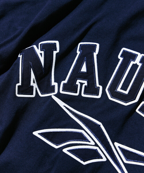 NAUTICA（ノーティカ）の「Reebok×NAUTICA/リーボック×ノーティカ 【Exclusive】 ダブルネーム アーチロゴ クルーネックTシャツ ショートスリーブ（Tシャツ/カットソー・メンズ・グレー/ホワイト/ネイビー/グリーン・LARGE/X-LARGE/MEDIUM/SMALL）」の10枚目の写真